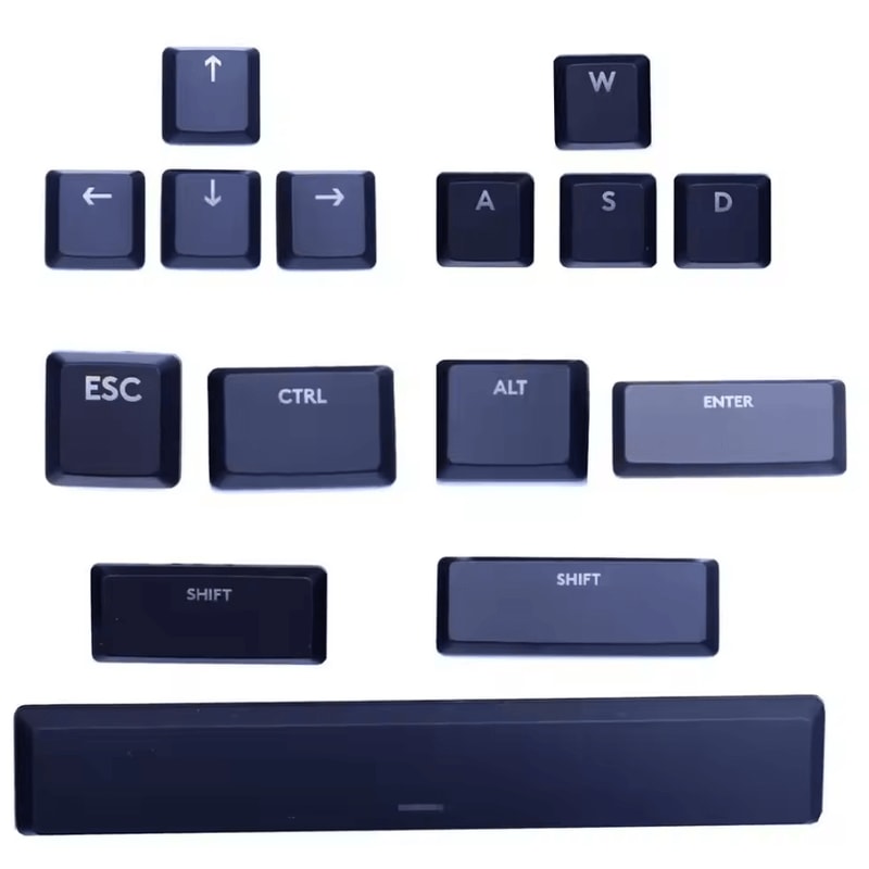 Replacement Keycaps For Logitech G915G815 Low Profile Mechanical Keyboard Keys Ctrl Alt Shift WASD 0