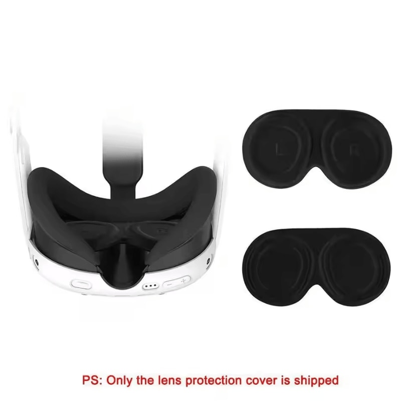 UltraFit VR Lens Protector Cover For Meta Quest 3 Dustproof AntiScratch Cap 0