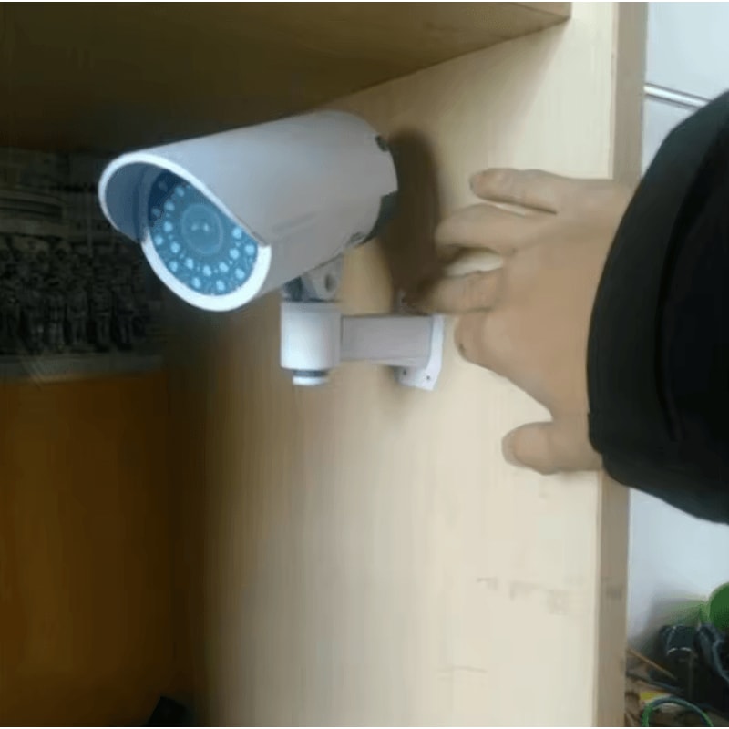 Realistic LED Dummy CCTV Camera Waterproof Indoor Outdoor Security Decoy 3