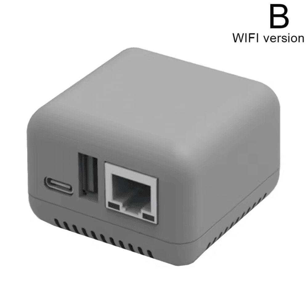 Mini USB 20 Network Print Server Wireless WiFi Bluetooth Printer Sharing Hub 3