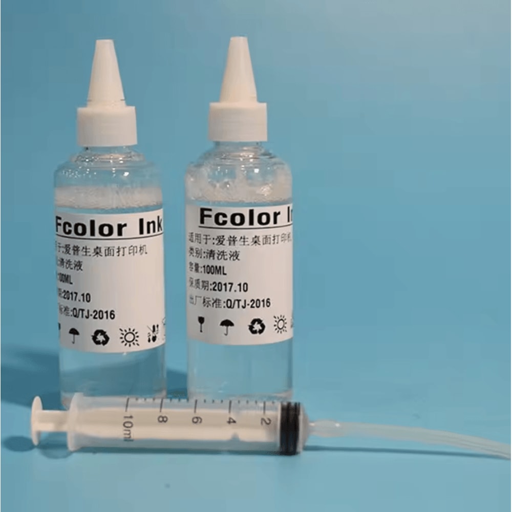 ProCare 100ml DTF Printhead Cleaning Solution Ink Flush Nozzle Restore Liquid 0