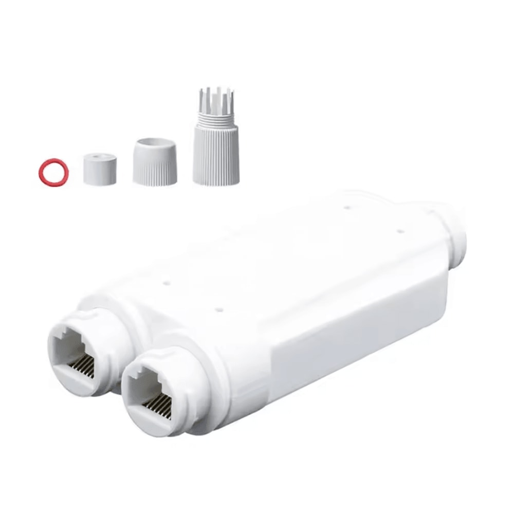 IP66 Waterproof 2Port PoE Extender Splitter 1to2 Network Repeater For Outdoor CCTV 4
