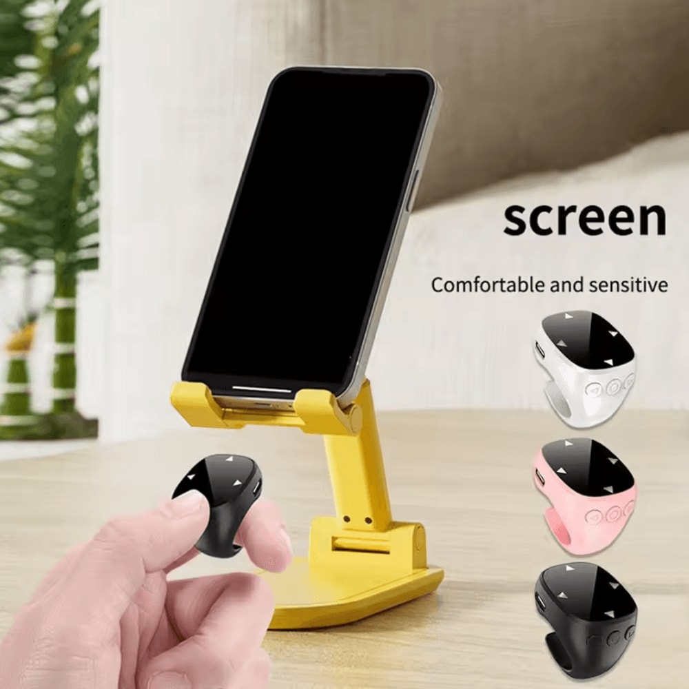 Smart Touch Bluetooth Page Turner Remote HandsFree Video Mobile Control Device 2