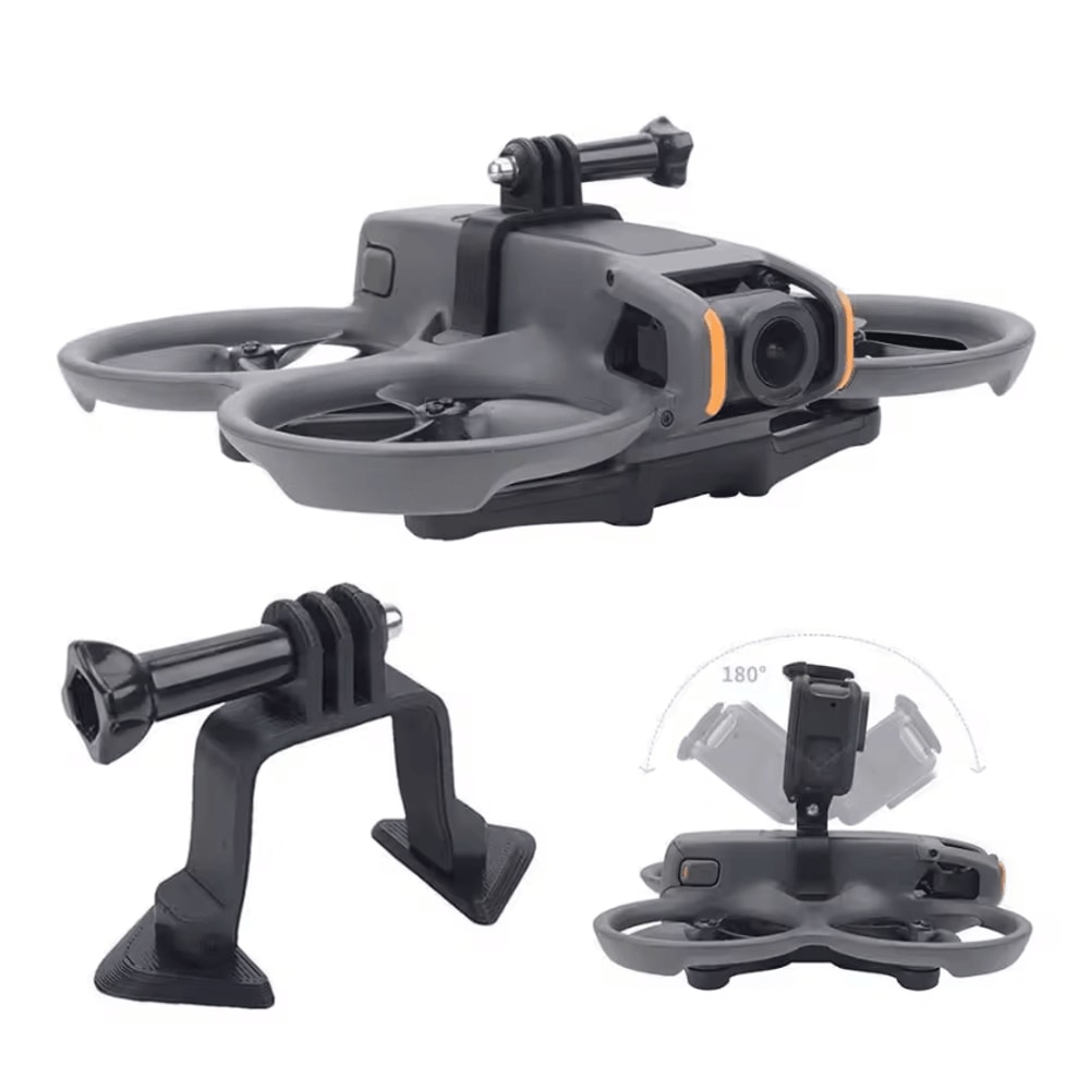 Universal Expansion Camera Mount Bracket For DJI Avata 2 MultiAction Camera Top Holder 0