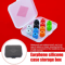 Portable Transparent Silicone Eartip Storage Box Dustproof Case For Memory Foam Tips 0