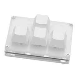 4-key programmable mini macro keyboard – diy usb shortcut keypad for gaming & productivity