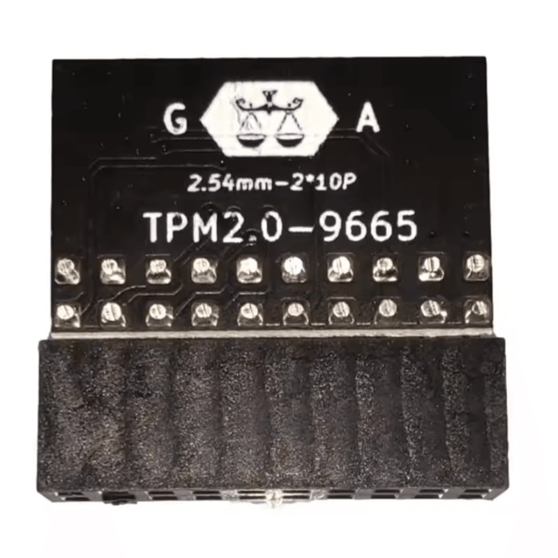 TPM 20 20Pin Security Module LPC Encryption Board For ASUS MSI ASRock Gigabyte 3