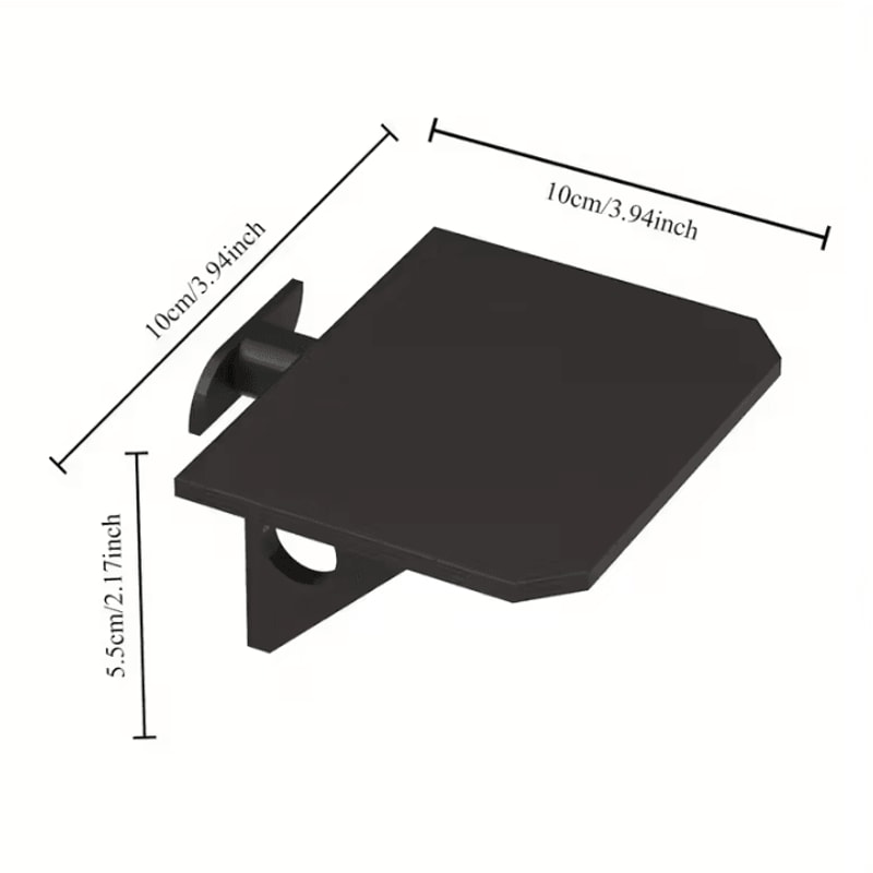 Adjustable Acoustic Panel Mount Bracket NonPerforated Soundproof Foam Board Holder For Office Stu 3
