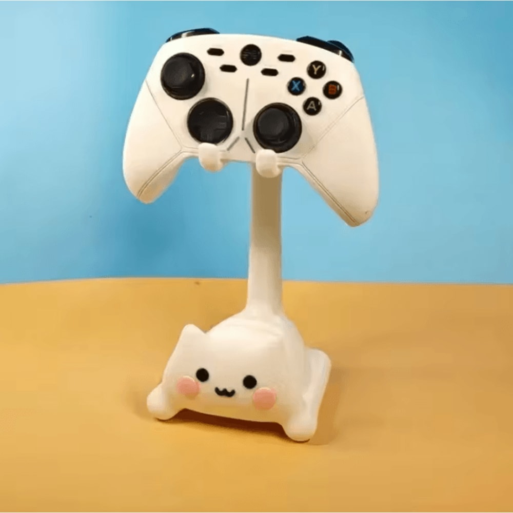 Cute Cat Game Controller Stand Universal Holder For PS5 PS4 Xbox Switch 1