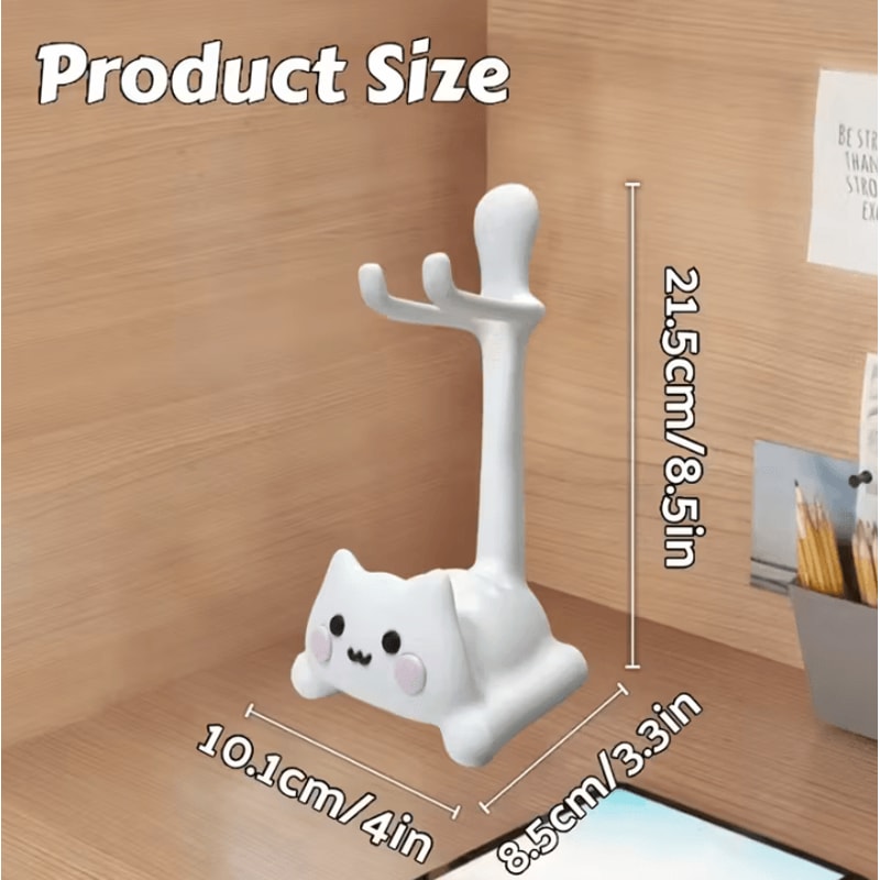 Cute Cat Game Controller Stand Universal Holder For PS5 PS4 Xbox Switch 4