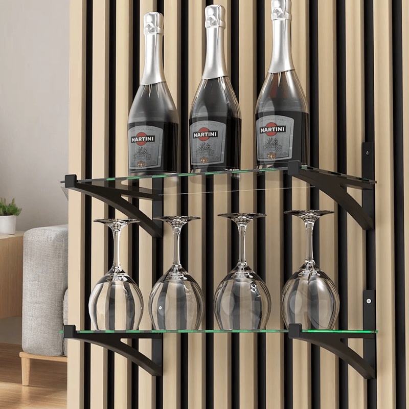 Dual Acoustic Panel Mount Brackets Soundproof Foam Board Holder For Studio Office 1