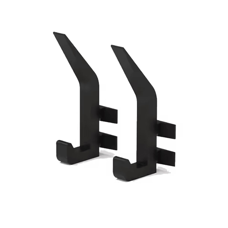 NoDrill Acoustic Panel Hooks 2PCS DamageFree Mount For Soundproof Panels Studio Setup 4