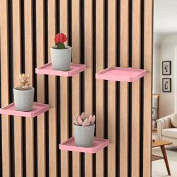 no-drill acoustic panel bracket – 13mm/15mm soundproof board mount for studio & office