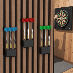 acoustic panel dart holder stand – no-drill soundproof board accessory for studio & office