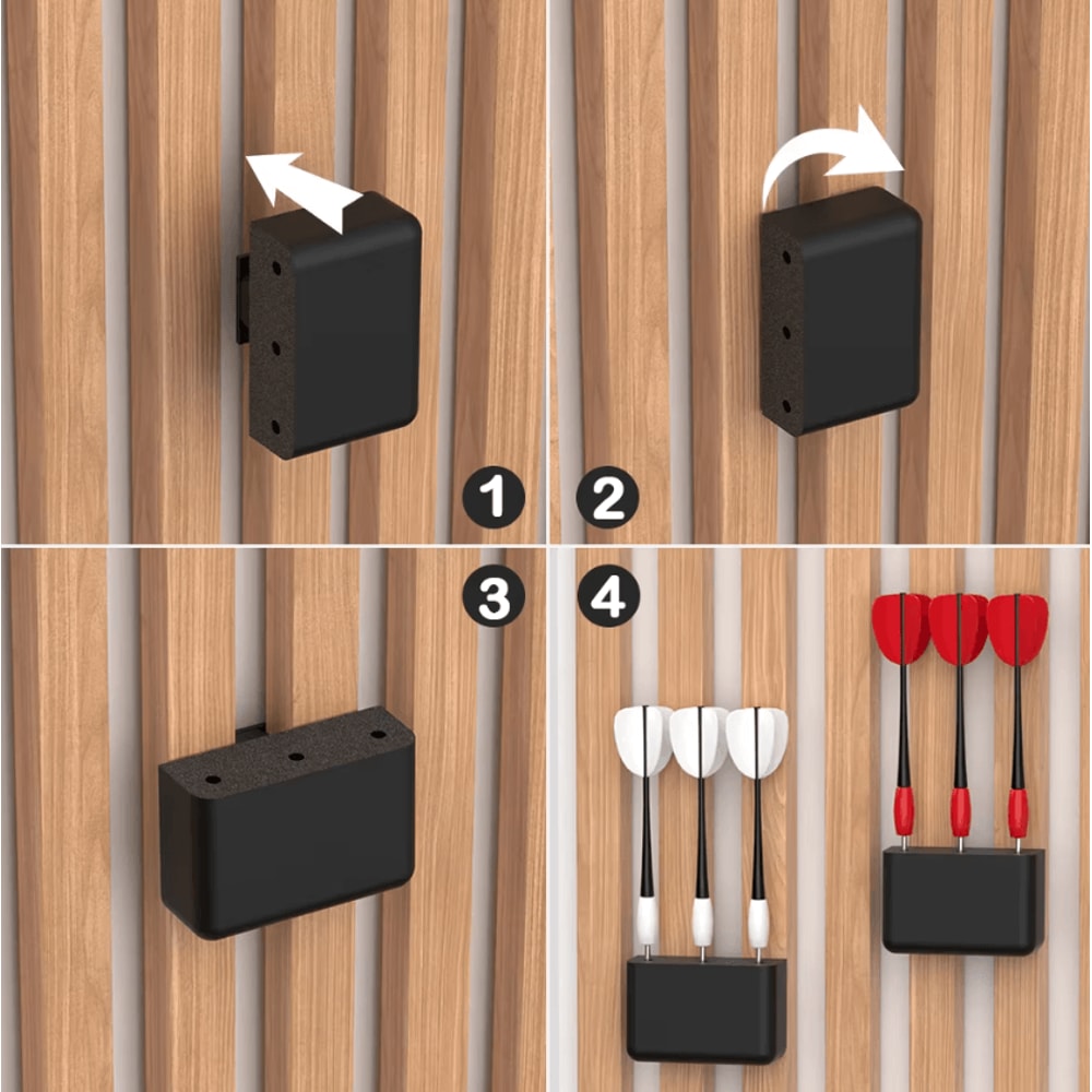 Acoustic Panel Dart Holder Stand NoDrill Soundproof Board Accessory For Studio Office 3