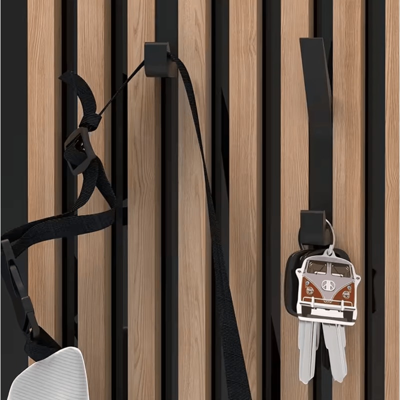 3PCS NoDrill Acoustic Panel Hooks Durable Soundproof Panel Storage For Studio Office 1