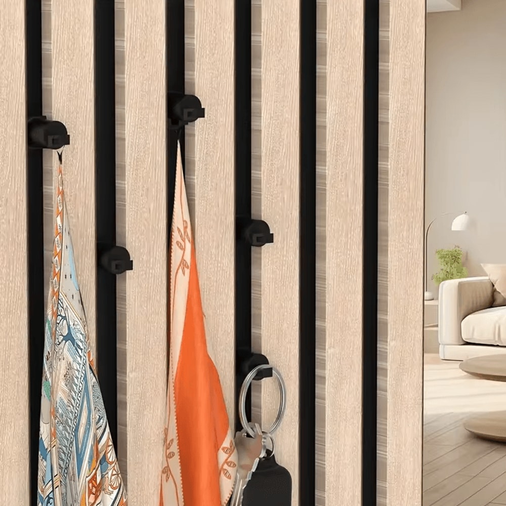 HeavyDuty NoDrill Acoustic Panel Hooks AntiRust Storage Hooks For Home Office 0