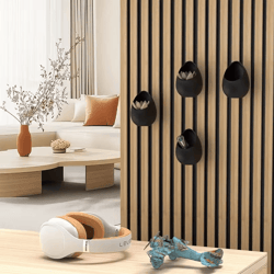 acoustic panel planting tray shelf – decorative storage rack for soundproof panels