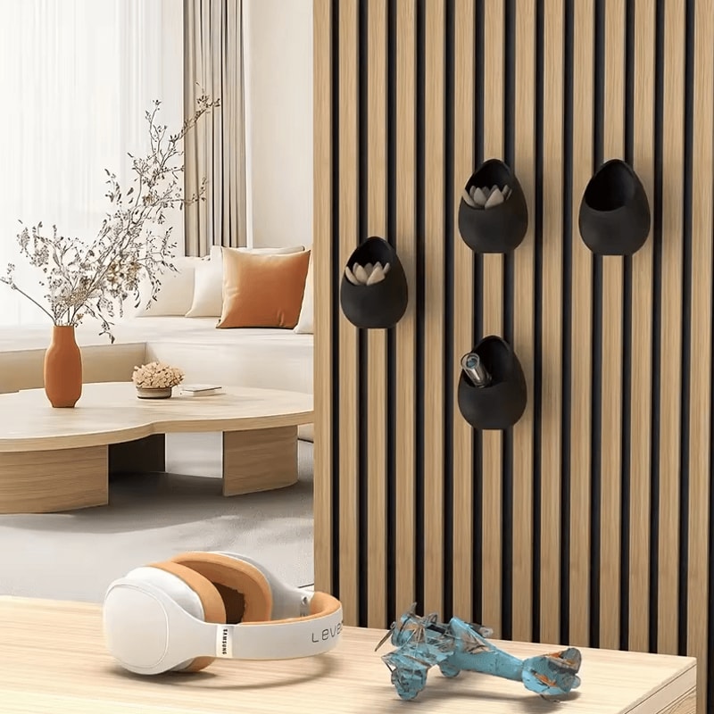 Acoustic Panel Planting Tray Shelf Decorative Storage Rack For Soundproof Panels 0