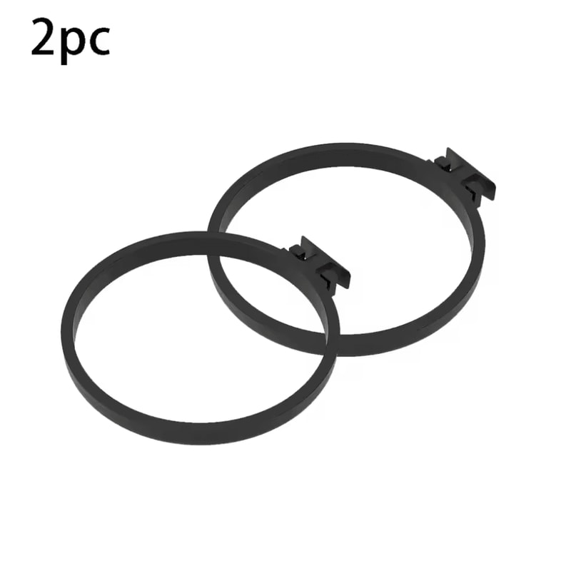 2PCS NoDrill Acoustic Panel Plant Rings RustProof Holder For Soundproof Boards Wall Gaps 4