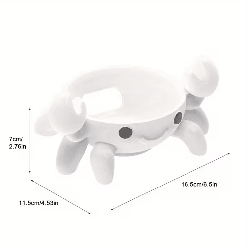 Cute Crab Audio Stand For Alexa Echo Dot 45 Durable Decorative Speaker Holder 2