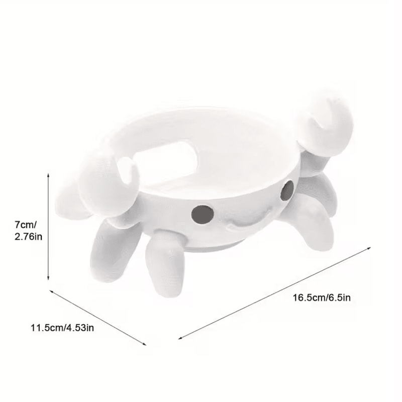 Cute Crab Audio Stand For Alexa Echo Dot 45 Durable Decorative Speaker Holder 2