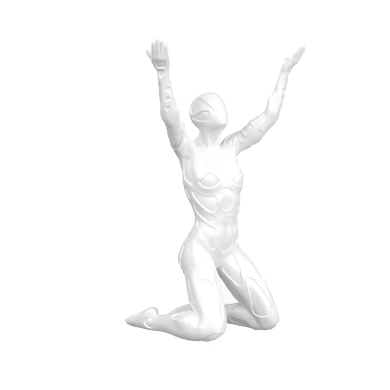 Funny Cartoon King Pen Holder Creative Desktop Decor Organizer 4