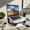 Ergonomic Adjustable Laptop Stand Portable Height Tilt Riser For MacBook PC 0