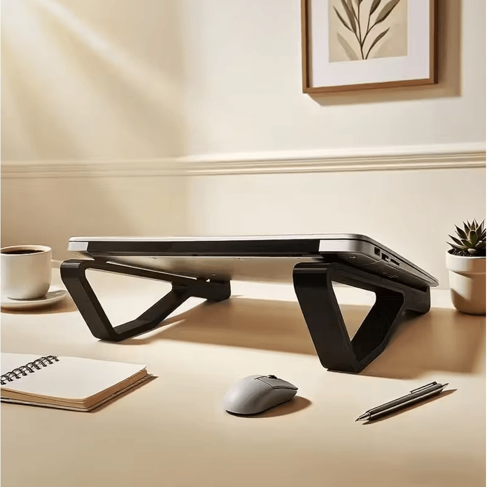 Ergonomic Adjustable Laptop Stand Portable Height Tilt Riser For MacBook PC 3