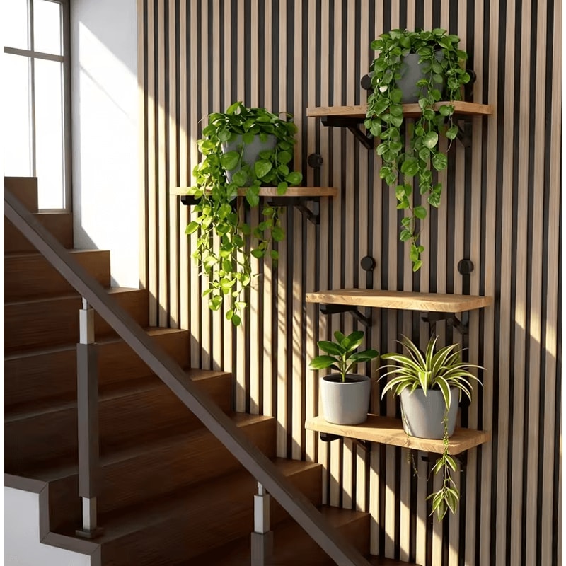 HeavyDuty 4PCS Acoustic Panel Brackets Easy Install Sound Insulation Mount Kit 2