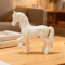 Elegant Mini Horse Sculpture Modern Tabletop Decor For Home Office 0
