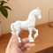 Elegant Mini Horse Sculpture Modern Tabletop Decor For Home Office 1