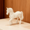 Elegant Mini Horse Sculpture Modern Tabletop Decor For Home Office 2