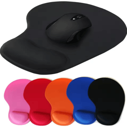 ergonomic wrist rest mouse pad – soft memory foam support with non-slip base