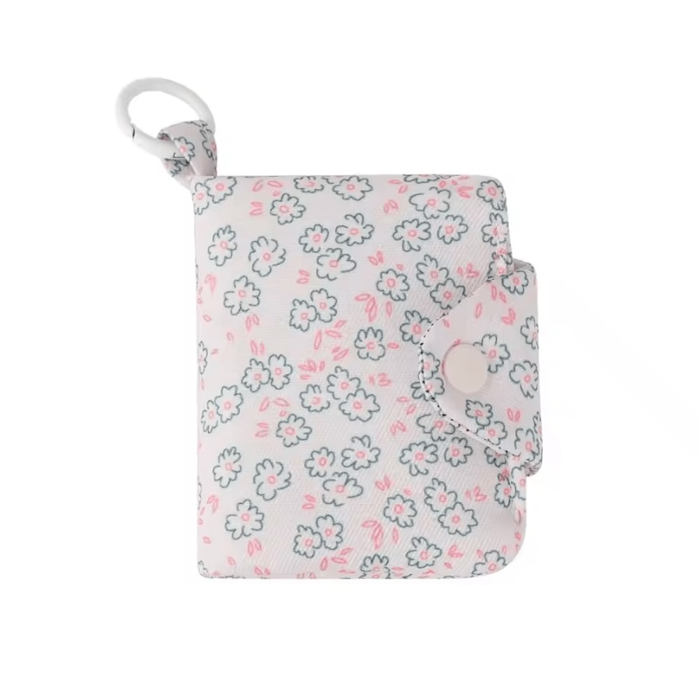 Korean Floral Mini Coin Purse Cute Card Holder Wallet For Girls 3