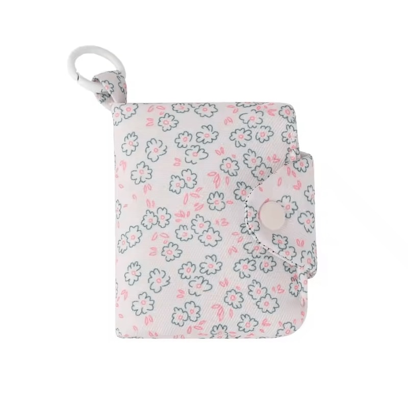 Korean Floral Mini Coin Purse Cute Card Holder Wallet For Girls 3