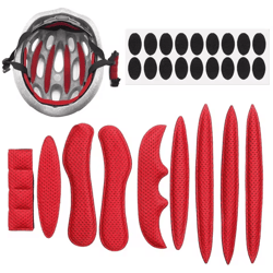 universal 27pcs helmet padding kit – comfort foam replacement for motorcycle & cycling helmets