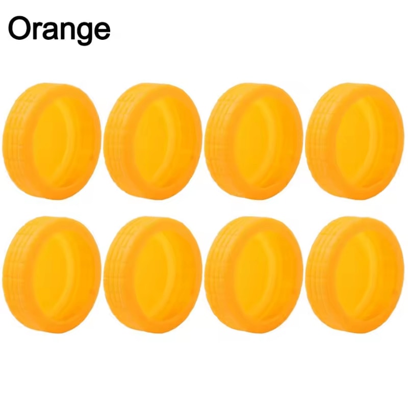 Silent Silicone Luggage Wheel Covers AntiWear Protective Travel Accessories 4