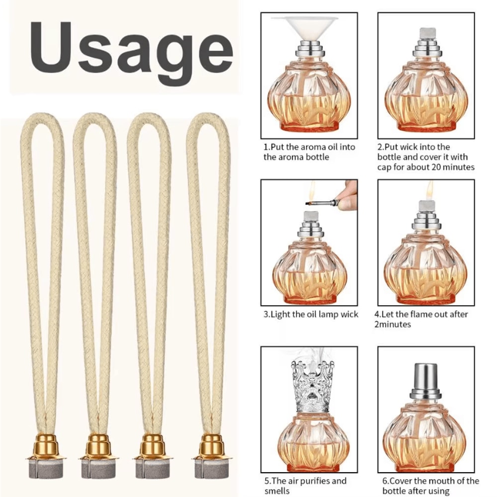 Elegant Aromatherapy Lamp Wick Replacement Catalytic Burner Core 2