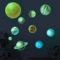 GlowintheDark Star Planet Wall Stickers DIY Luminous PVC Room Decor 3