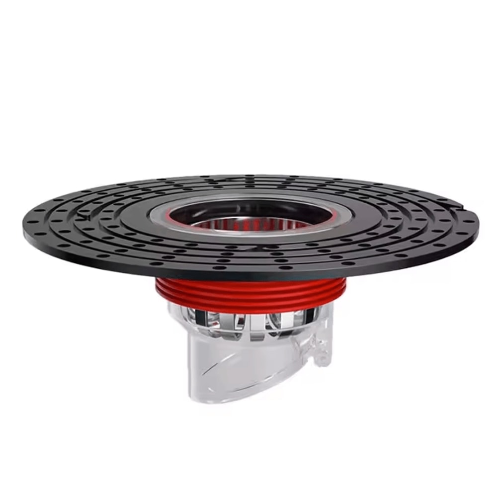 Portable SelfClosing Floor Drain Core AntiOdor InsectProof Bathroom Filter 4