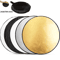 5in1 Collapsible Photography Reflector Portable Light Diffuser 6080110cm 0