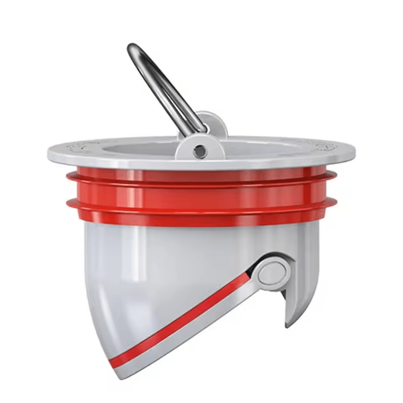 AntiOdor Floor Drain Core SelfClosing Sewer Valve AntiClog Filter 4