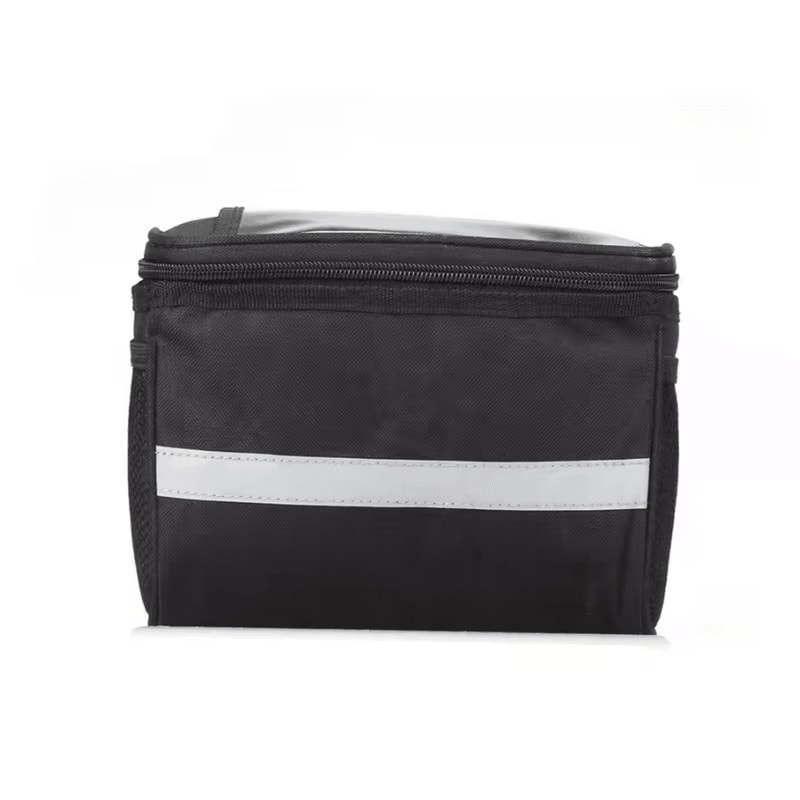 Reflective Bicycle Handlebar Bag Waterproof Front Tube Storage For Cycling Essentials 4