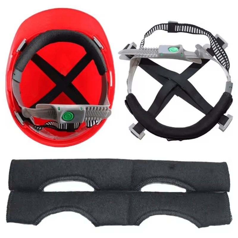 2PCS Hard Hat Sweatband Pads AntiSweat Helmet Comfort Liner 240 40mm 0