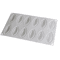 12Cavity Quenelle Silicone Mold Professional Mousse Chocolate Baking Tray 1