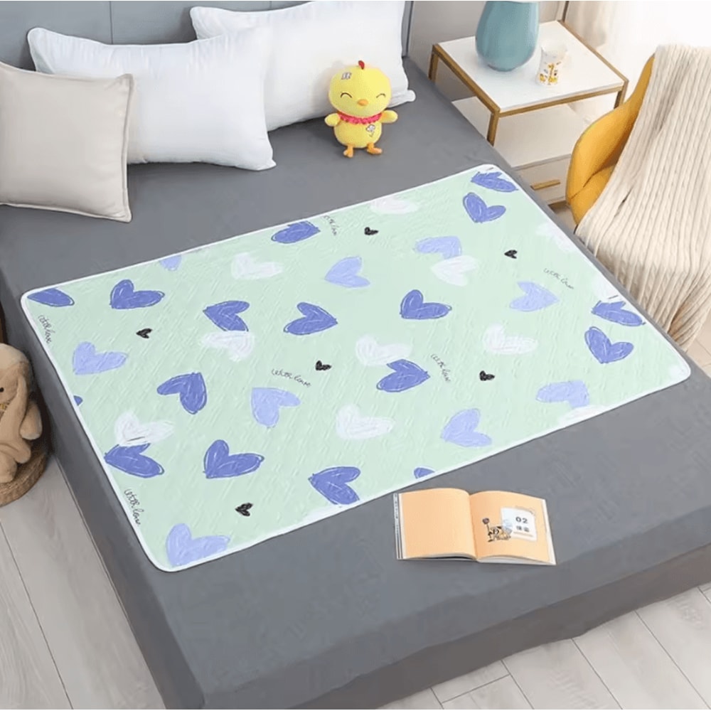 UltraSoft TripleLayer Waterproof Underpad Washable Baby Adult Bed Protector 100 150cm 1