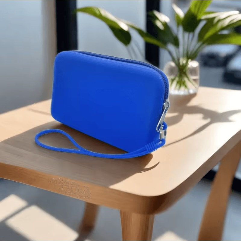 Minimalist Waterproof Silicone Cosmetic Pouch MultiUse Coin Makeup Organizer 5