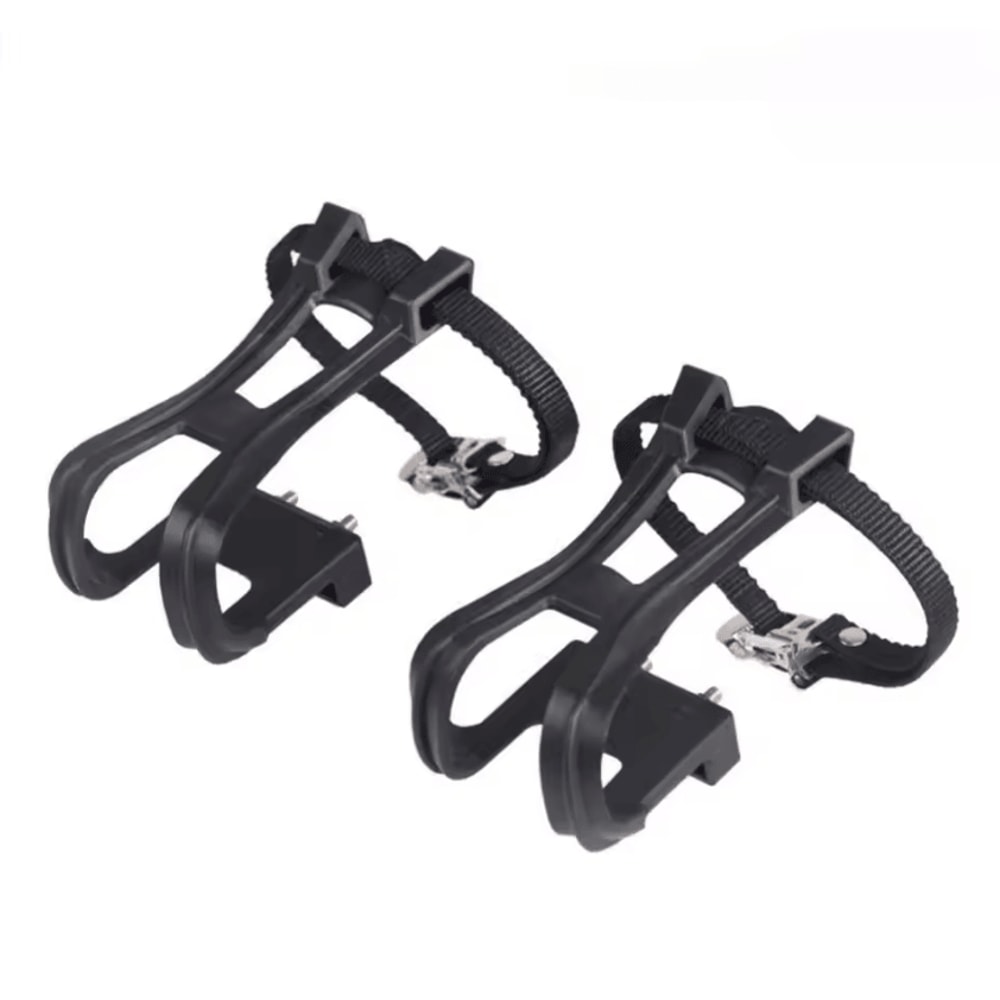 Adjustable Bike Pedal Toe Clip Straps Secure Cycling Foot Harness For MTB Road Bikes 4