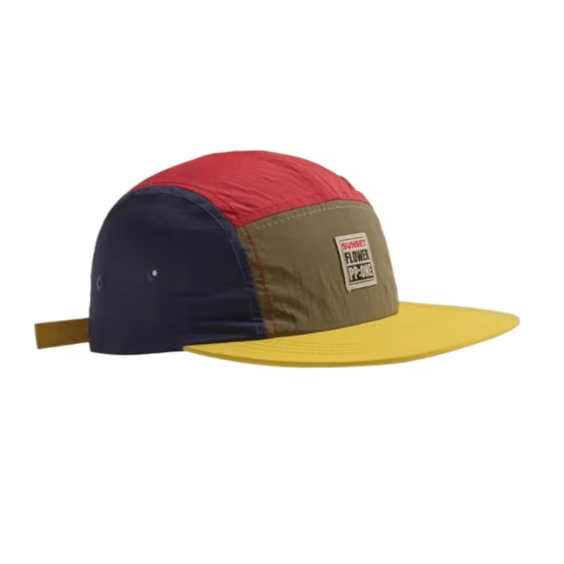 Retro Japanese Style Hiphop Hats 5 Panel Thin Flat Brimmed Baseball Cap Quickdrying Breathable Suns 3